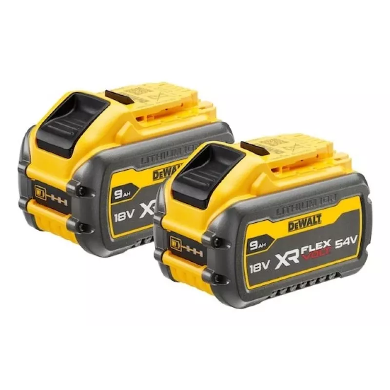 Accupack DeWalt DCB547 18V/54V 9,0Ah & 3,0Ah, 2 stuks