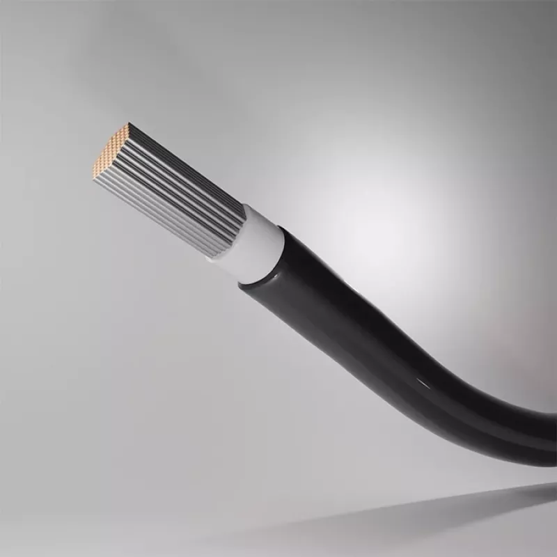 Qoltec 53853 fotovoltaïsche zonne-kabel | 6mm² | 100m | zwart