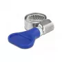 Vlinderklem DeLOCK 400 SS 10 - 16 mm 5 stuks blauw
