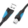 Vention VAS-A16-B1000 printerkabel zwart
