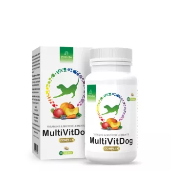 POKUSA MultiVit Dog Complex - voedingssupplement voor honden - 120 stuks