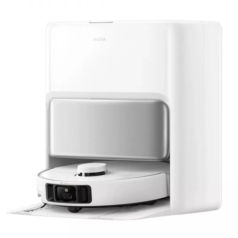 Robotstofzuiger MOVA Tech P50 Pro Ultra zakloos wit