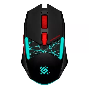Muis DEFENDER GM-126 TISA RF+BT OPTIC 1600dpi 6P ZWART