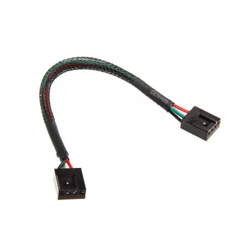 Kabel Aqua-Computer 4-polig 15 cm (Molex 4-polig naar Molex 4-polig)