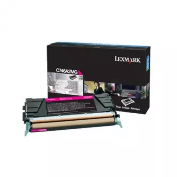 Tonercartridge Lexmark C746A3MG origineel magenta