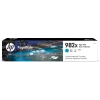 HP 982X hoge capaciteit cyaan originele PageWide cartridge, cyaan, 1 stuk, 16000 pagina's