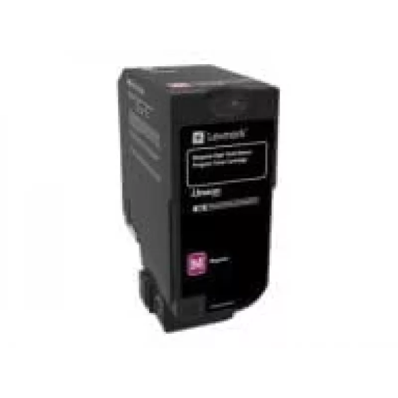 Lexmark 74C2HM0 Retour tonercartridge, magenta, hoog rendement