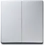 BUSCH-JAEGER wippenserie 2105-33 AW44 aluminiumzilver 2105-33 (2105-33)