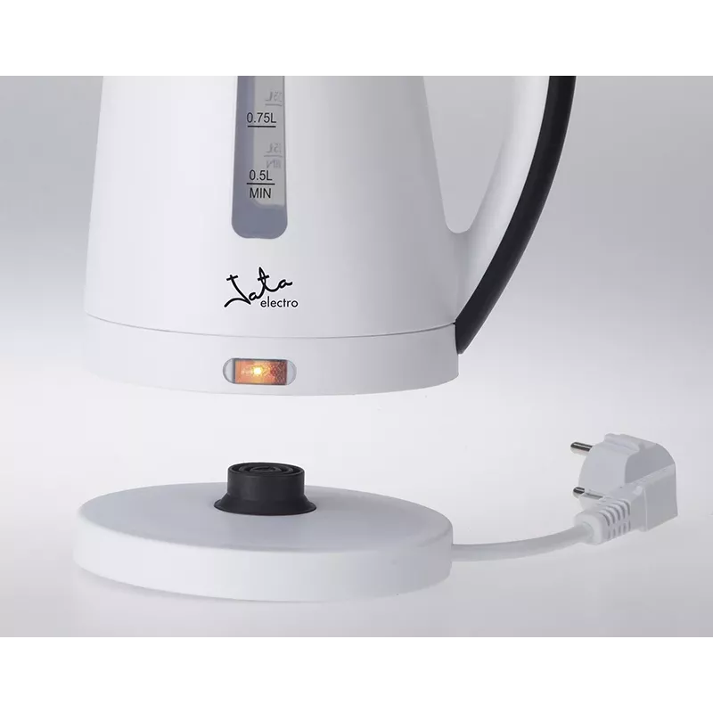 Waterkoker JATA 1 L 2000 W zwart wit