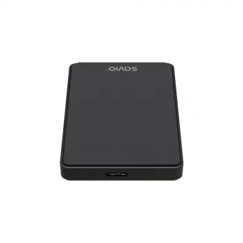 Harddisk-/SSD-behuizing SAVIO AK-65 zwart 2,5 inch SATA USB 3.0 5 Gbit/s Micro-USB