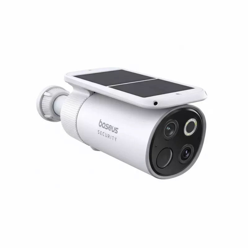 Baseus S1 Pro Outdoor Dual 3K buitenbeveiligingsset (2 camera's), wit
