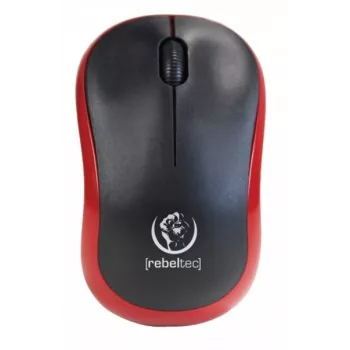 Draadloze optische muis Rebeltec METEOR rood RBLMYS00049 USB