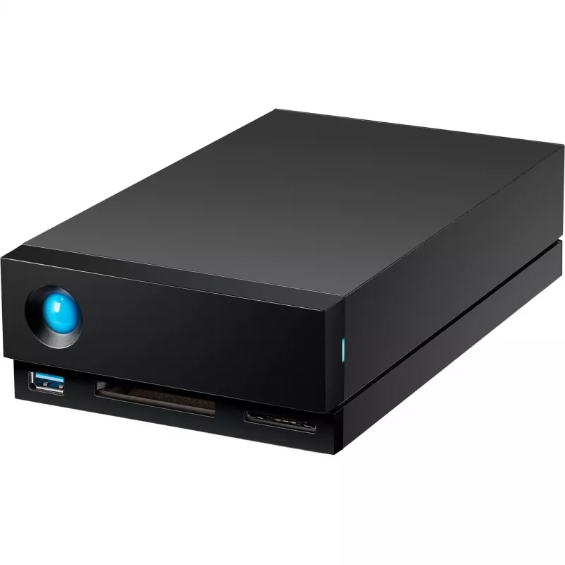 LACIE 1big Dock 8 TB Thunderbolt 3 + USB 3.1 8,9 cm 3,5 inch voor MAC PC grijs