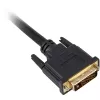 DVI-kabel Sharkoon DVI-D/DVI-D (24+1) 1 m