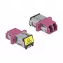 Glasvezelkoppeling DeLOCK 86901 LC duplex bus naar LC duplex bus multimode violet