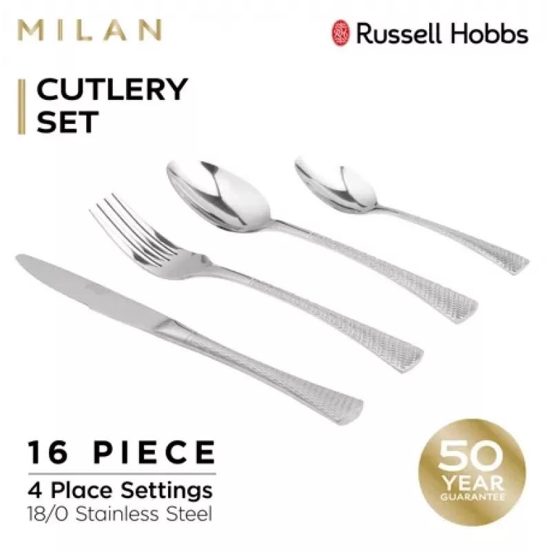 Bestekset Russell Hobbs RH02229EU7 – 16-delig van roestvrij staal
