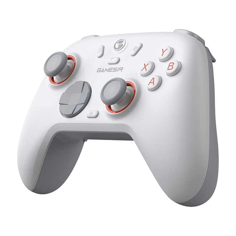 Draadloze controller GameSir Nova 2 Lite N2 Lite WT — Bluetooth, ergonomisch ontwerp, wit