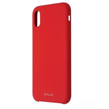 Telefoonhoesje Tellur Silicone Cover voor iPhone XS — rood