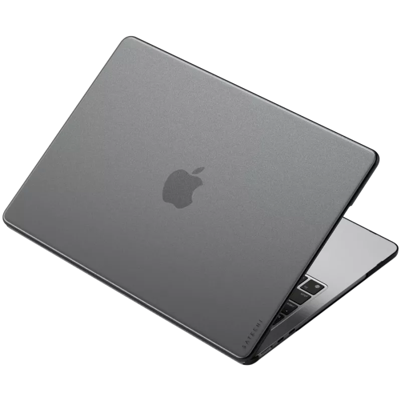 Satechi Eco Hardshell hardshell-hoes ST-MBAM2DR voor MacBook Air 13 M2, donker