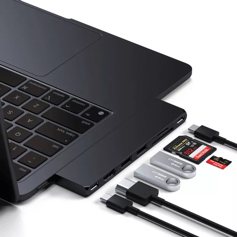 Dockingstation Satechi ST-HUCPHSD USB 3.2 Gen 2 Type-C zwart