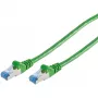 Netwerkkabel S/CONN 75711-0.25G groen 0.25 m Cat6a S/FTP