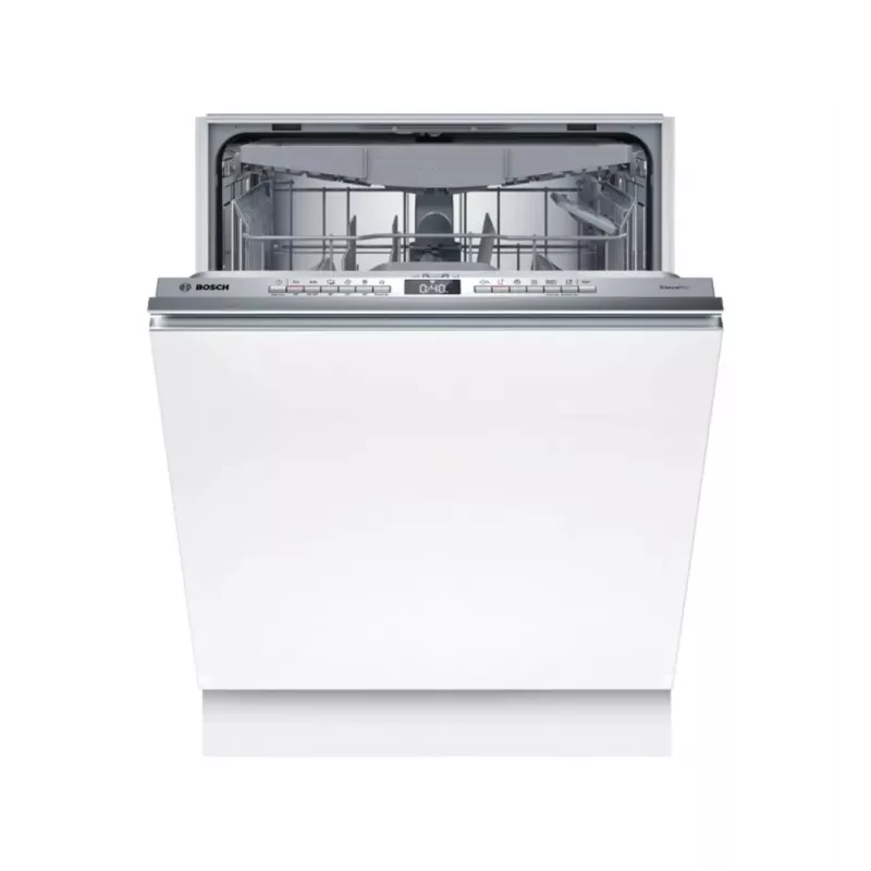Inbouw-vaatwasser Bosch SMV4EVX11E — volledig integreerbaar, 14 couverts, 9 L/wasbeurt, 44 dB, energieklasse B