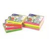 Plaknotities Forpus, neon, 75 x 75 mm, geel (1 x 80)