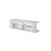 Cama TV-kast RTV TEXAS 50/134/40 wit/wit glanzend