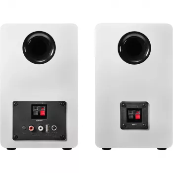 Luidspreker Audio-Technica AT-SP3X 2-weg bedraad & draadloos 30 W, wit, 2.0 kanalen, 55–20000 Hz