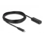 USB-kabel DeLOCK 80028 5 m USB-C zwart