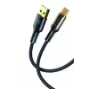 USB Type-C datakabel Tellur TLL155711, 3A stroomsterkte, 100 cm, zwart