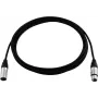 PSSO XLR 5-pol DMX-kabel, Neutrik-stekkerverbindingen, 3 m lengte