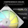 Ventilator Corsair RS140 ARGB 14 cm wit 330-1700 tpm