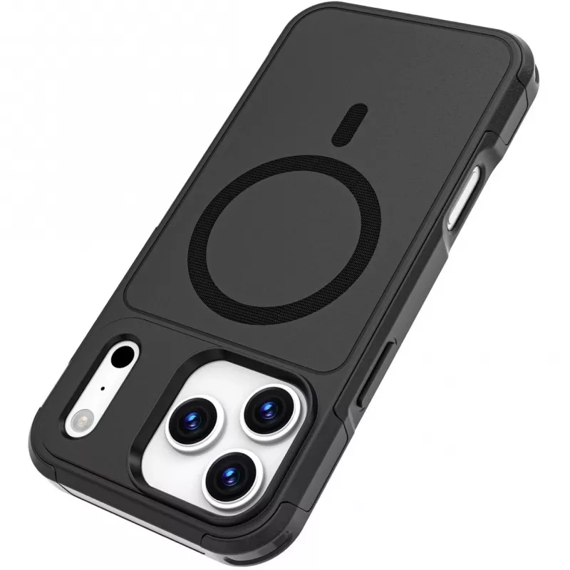 Hoesje 4smarts Defend iPhone 17 Pro Max zwart 17,5 cm