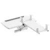 Toetsenbordhouder MACLEAN MC-156 W — verstelbaar plateau onder tafel, max. belasting 5 kg