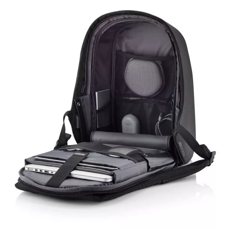 Rugzak XDDESIGN P705.291 antraciet — 18 L, notebook- en tabletvakken, afsluitbare hoofdtrits