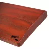 Glorious toetsenbord-polssteun, compact, hout - roodbruin