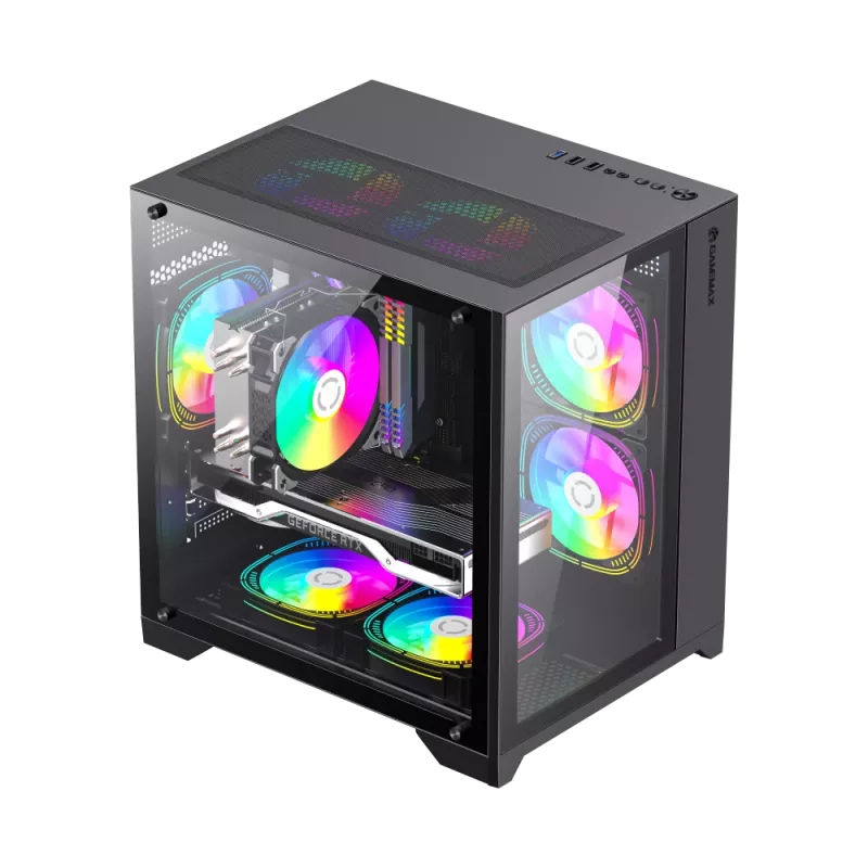 Gamemax | behuizing | INFINITY MINI BK | M-ATX