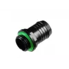 Bitspower BP-MBWP-C01 Rechte fitting G1/4 mannelijk naar 13 mm ID, Mat zwart