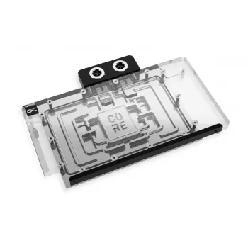 Backplate Alphacool 10269 acryl aluminium chroom koper nylon zwart 155,5x235,9x34mm