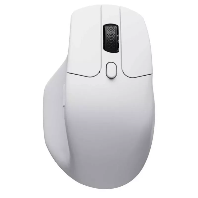 Muis Keychron M6 rechtshandig RF draadloos + Bluetooth + USB-C optisch 30000 DPI wit