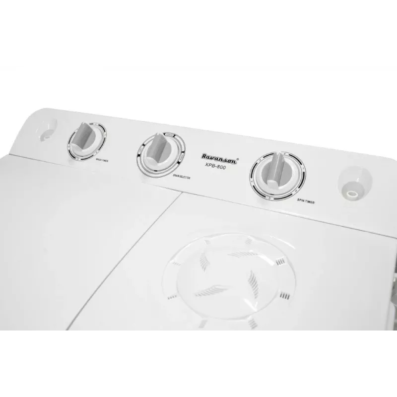 Ravanson XPB-800 bovenlader wasmachine met centrifuge