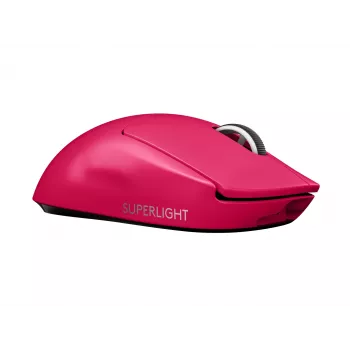 Logitech PRO X SUPERLIGHT draadloze muis magenta muis (910-005957)
