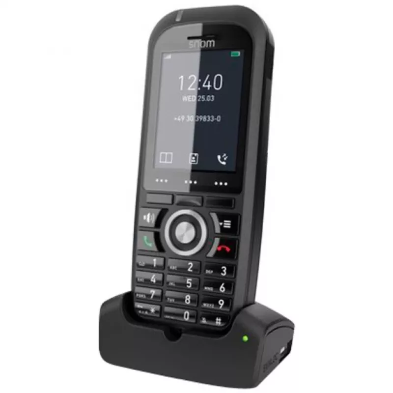 Snom M70 DECT-telefoonhoorn met nummerweergave zwart