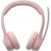 Logitech 981-001412 Hoofdtelefoon/Headset Draadloos Beugel Kantoor/Callcenter Bluetooth Roze