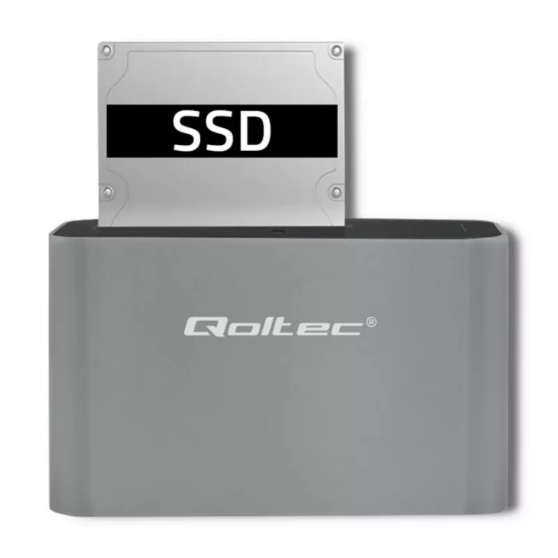 Qoltec 5315 dockingstation HDD/SSD | 2.5/3.5 SATA | USB 3.0