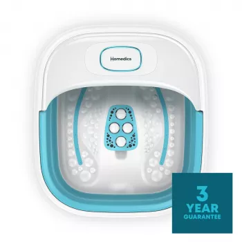Voetbad HoMedics FB-70BL-EB – opvouwbaar compact voetbad voor thuisgebruik
