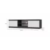 RTV 140 MALWA antraciet/wit