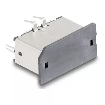 DeLOCK 67193 kabelverbinder USB Type-E zwart zilver bus