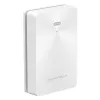 Grandstream GWN7661E inbouw Wi-Fi 6 access point voor wandmontage, AX3000, dualband 2,4/5 GHz, 3 Gbps, MU-MIMO, PoE/PoE+, Gigabit-poorten, 256 clients